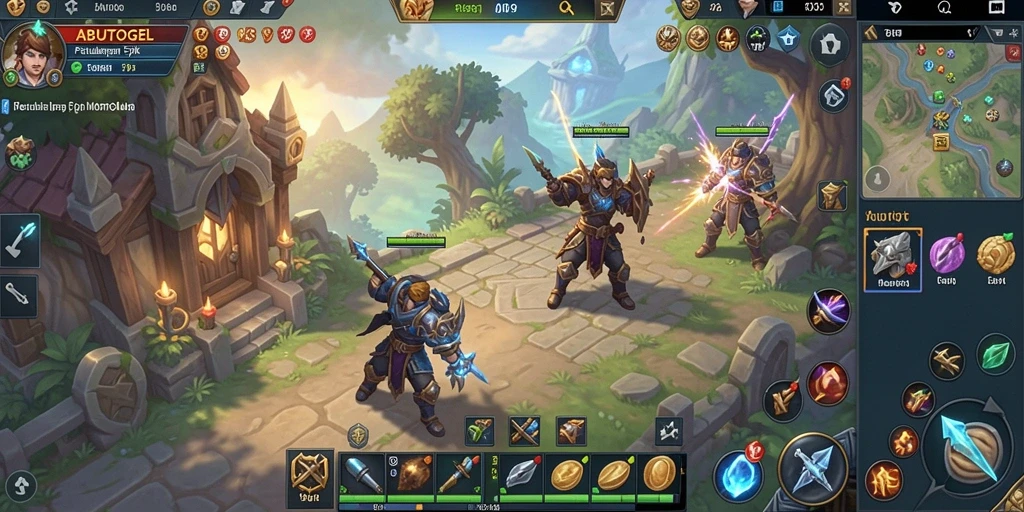 Tampilan gameplay <strong>ABUTOGEL</strong> yang memikat dalam dunia MMORPG.