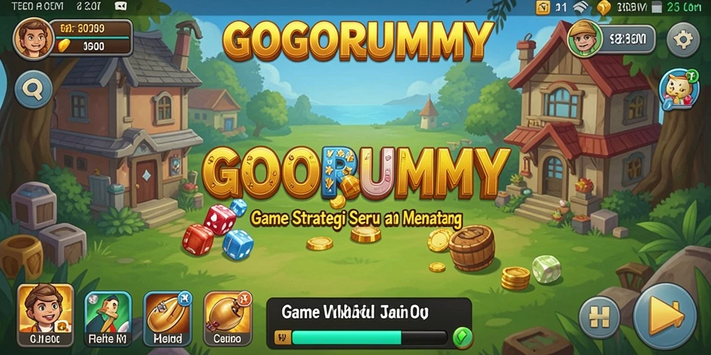 Screenshot GOGORUMMY dengan tampilan aksi gameplay SLG yang mengasyikkan.