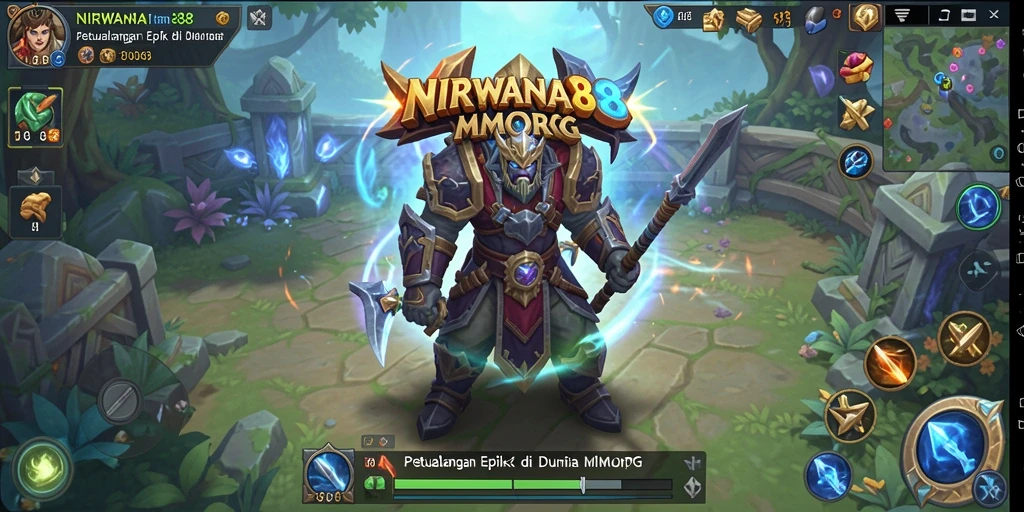Tampilan gameplay epik di dunia <strong>NIRWANA88</strong> yang memikat.
